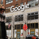 Google’s New York office is shown in lower Manhattan on March 5, 2018 in New York City.